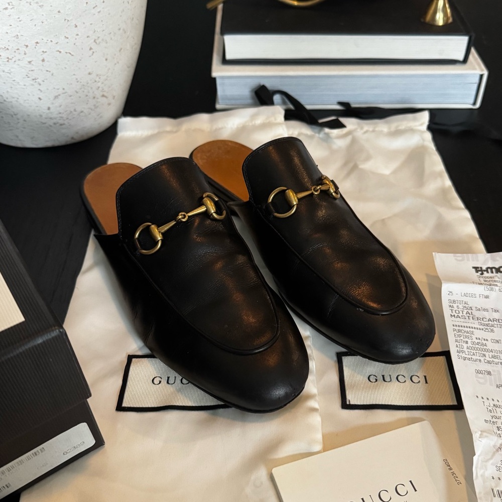 Gucci Women's Princetown Mules 100% Authentic- FLASH SALE!! ♥️♥️♥️